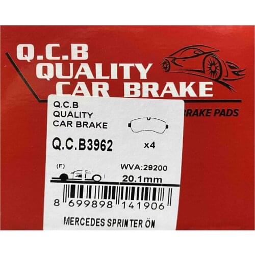 FRONT BRAKE BALATASI SPRINTER II YM 06