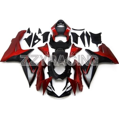 Full Motorcycle Fairings Kit for Suzuki GSXR600 GSXR750 K11 2011 2012 2013 2014 2015 2016 ABS Plastic Body Work Red Black Covers