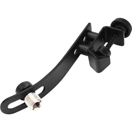 Adjustable Drum Mic Set Shockproof Clip Holder Clamp Rim Mount Shockmount