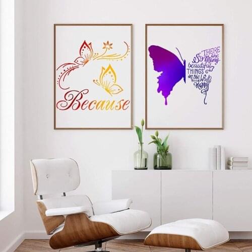 K92C Pack of 16 Butterfly Drawing Template Stencils Reusable Anti-break Painting Stencils Party Home Decoration Supplies