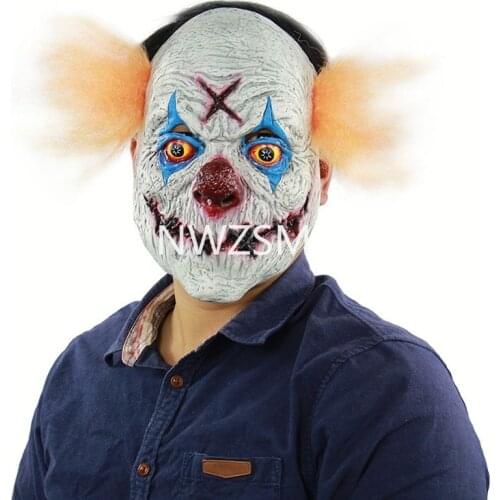 Halloween Scary Mask the Purge Killing Legion Cosplay Props Funny Smile Face Plastic Mask Escape Party Terror Dress Up