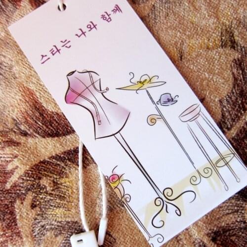 Free shipping custom hang tags price tags dress labels logo paper clothing tags custom clothes tags printed