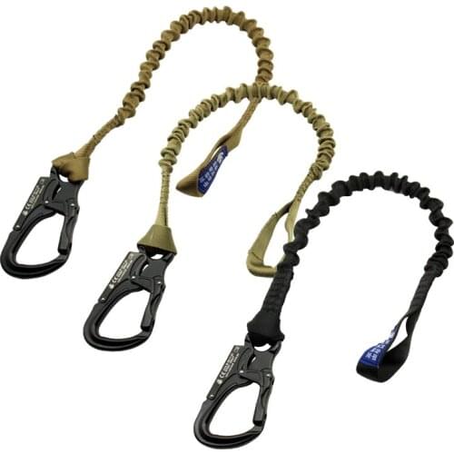 Drop fast buckle seal quick release elastic safety rope