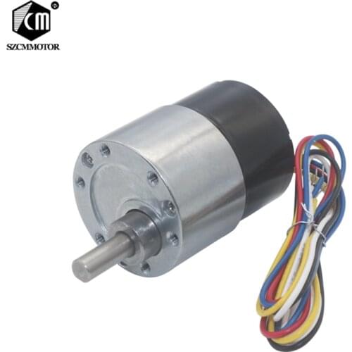 DC Motor 12V Low noise Long life Large Torque Positive and negative Brushless DC Gear Motor JGB37-3525-12 BLDC Geared Motors