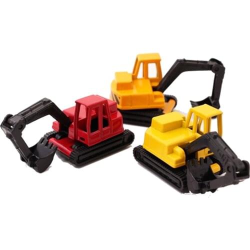Mini Alloy Bulldozer Model Truck Construction Excavator Loader Car For Kids Hobby Toys