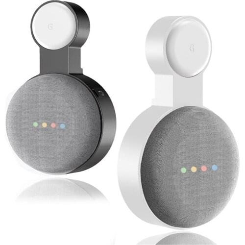 Speaker Outlet Wall Mount Hanger Holder Space Saving Stand Bracket for Google Nest Mini For Smart Speaker Accessory