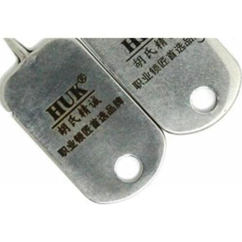 NEW Arrival Stainless Steel Top Quality HUK 2 in 1 Lockpick Set Professional Locksmith Repair Tools