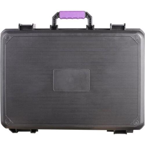 PP plastic portable toolbox general hardware combination box household large capacity instrument with lock box Protection case