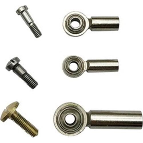 Durable Metal Universal Joint And Screw Kit Set For Flat Key Horn DIY Parts