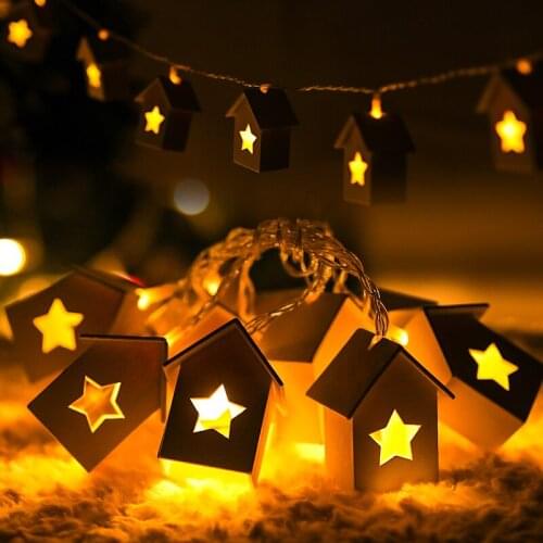 Christmas decoration lights tree pendant lighting room dress up net red background lights mall hotel decoration