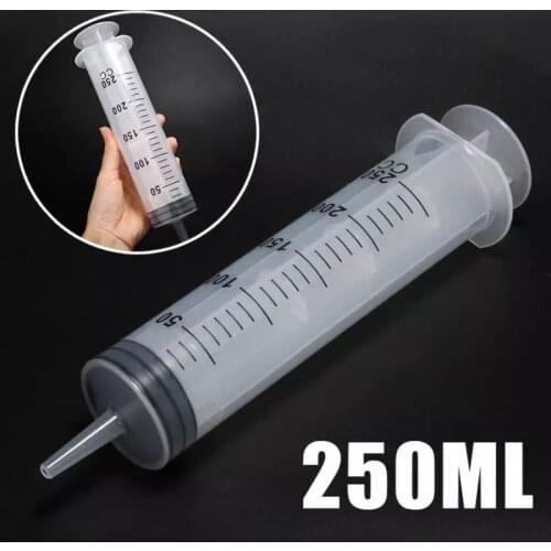 150/200/250/300/500ml Medical Injection Syringe Nutrient Hydroponics Sterile Injector Plastic Pet Dog Cat Feeding Syringe