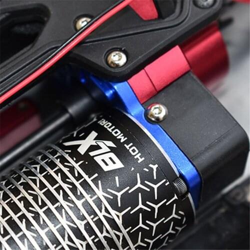 RC Aluminum Alloy Motor Fixed Heat Sink Plate for LOSI 1/10 LASERNUT TENACITY ULTRA 4 RC Car Parts