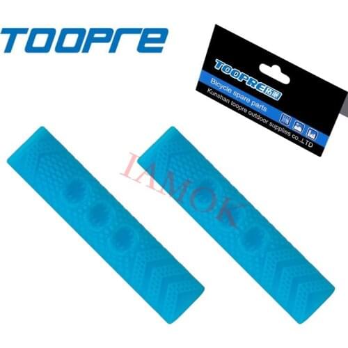 TOOPRE Bicycle Silica Gel Protective Sleeve Iamok Mountain Bike Colour Brake Lever Smart Cover 20g