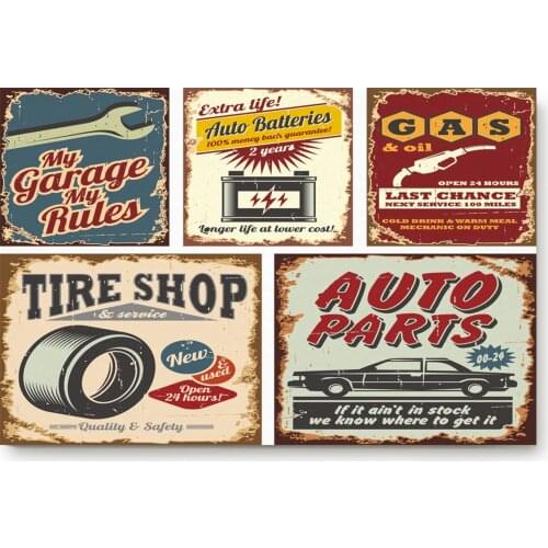 Vintage Car Lift Number Peugeot Road Repair Mechanic Poster Bathroom Decor Rug Mat with Non Slip Rubber