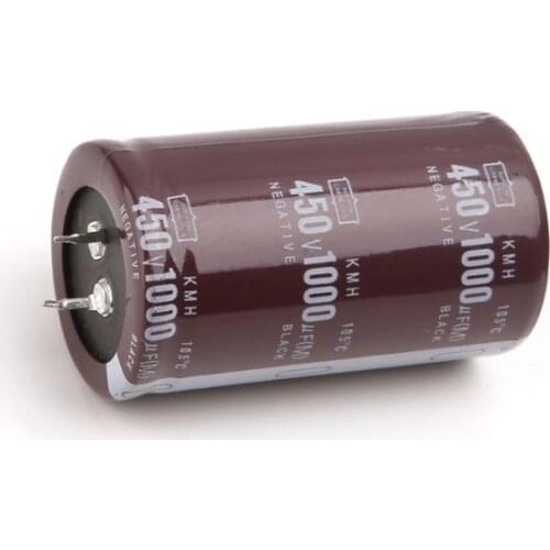 High Frequency 450V 1000uF Aluminum Electrolytic Capacitor Volume 35x60 High Quality and Brand New