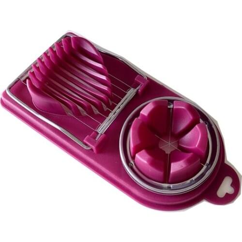 Egg slicer home cut preserved egg artifact three in one cutter Songhua egg divider