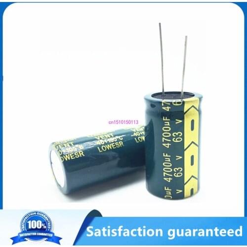 1pcs/lot T05 63V 4700UF aluminum electrolytic capacitor size 22*40 4700UF 63V4700uf 20