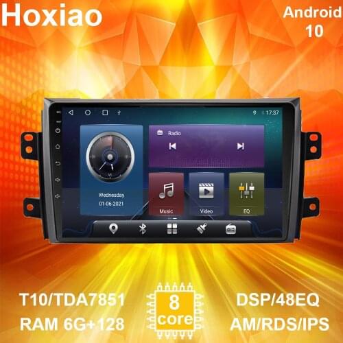 2 Din Android 10/8.1 GPS For Suzuki SX4 2006 2007 2008 2009 2010 2011 2012 2013 Car Radio Tape Recorder Stereo WIFI Car Player