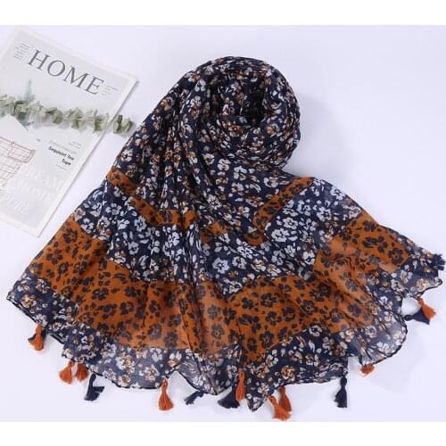 2021 Fashion Sexy Leopard Polka Floral Tassel Viscose Shawl Scarf Lady Print Soft Wrap Neck Snood Bufandas Muslim Hijab 180*90cm