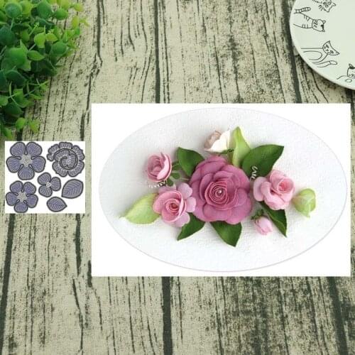 AddyCraft Flower Metal Cutting Dies Stencils Scrapbooking Album Paper Decorative Craft