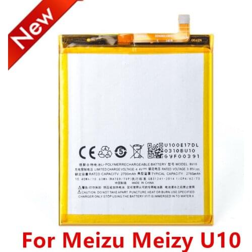 NEW 2760mAh BU10 High Quality Battery For Meizu Meizy Meilan U10