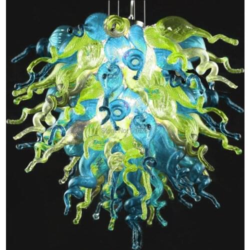 Free Shipping Special Design Handmade Chinese Chihuly Style Light Modern Art Chandelier