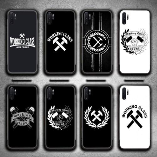 Working Class Phone Case For Samsung Galaxy Note20 ultra 7 8 9 10 Plus lite M51 M21 M31 J8 Plus 2018 Prime