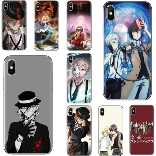 For Huawei Mate 20 30 40 7 8 9 10 Lite Pro P Smart 2018 2019 Plus G7 G8 Dogs-Japan-C-Bungou-Stray Cell Phone Case Cover