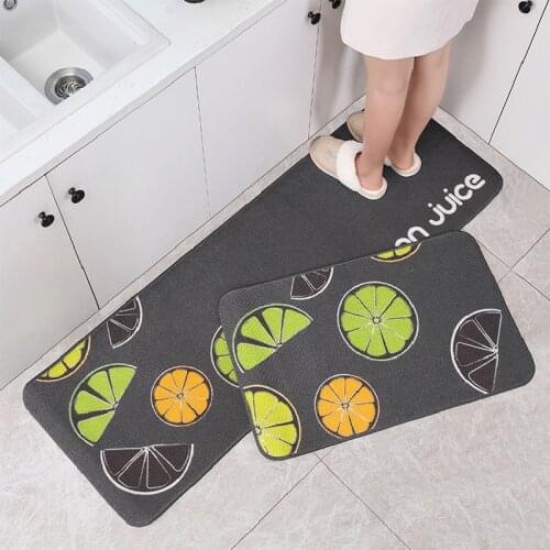 Long Floor Mat Kitchen Mat Bath Carpet Home Entrance Doormat Tapete Absorbent Bedroom Living Room Floor Mats Modern Kitchen Rug