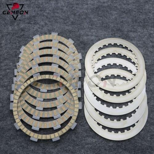 Yamaha YBR250 YBR 250 YS250 YS 250 JYM250 JYM 250 motorcycle clutch friction plate and steel plate clutch plate kit
