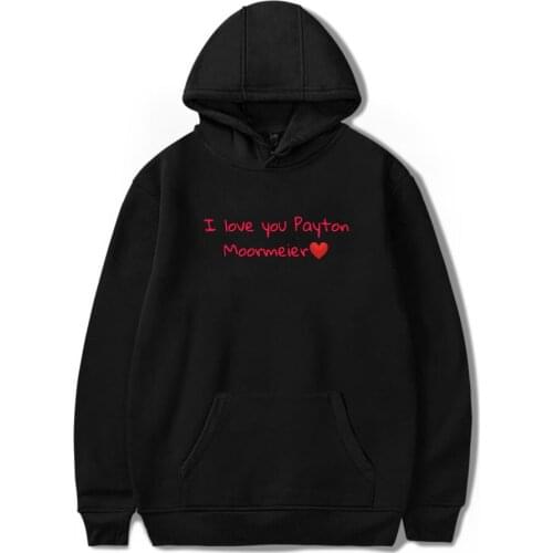 Payton moormeier hoodies women men kpop Funny Hoodie Social Media Stars hoodies Sweatshirt Unisex Tracksuit