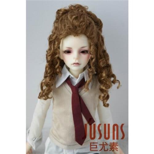 JD243 1/6 1/4 1/3 Fashion synthetic mohair doll wigs 6-7inch/7-8inch/8-9inch Teddy Bear curly BJD hair style