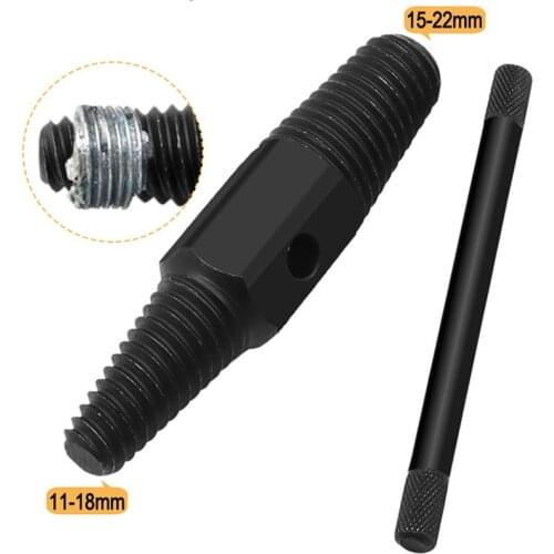 1/2'' 3/4'' Dual Use Double Head Screw Extractor Pipe Broken Bolt Damaged Screw Drill Bits Remover Multifunctional Hex Connector