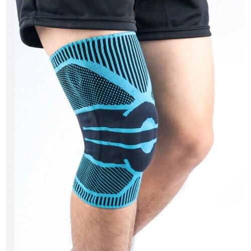 Knee Pads Patella Medial Meniscus Compression Protection Knitting Running Outdoor Basket Guard Sports and Fitness Brace Support