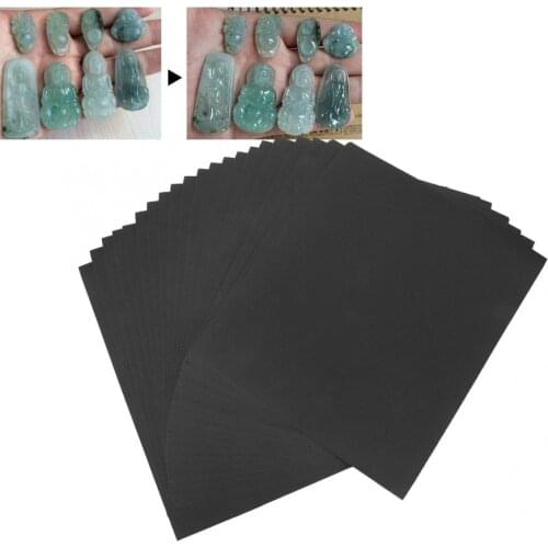 Jewelry Polishing Sandpaper Wet/Dry Sanding Waterproof Jewelry Abrasive Paper for Jeweler Jewelry Polishing Sanding Process Tool