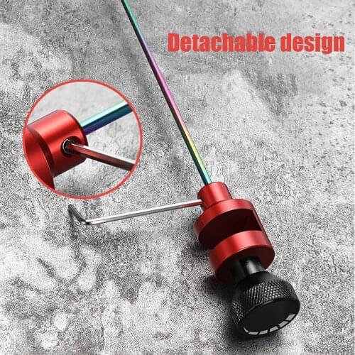 Fishing Hook Remover Titanium Alloy Hook Detacher Removal Block Needle Fishing Tackle Tool