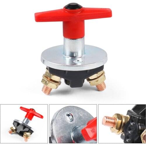 12V-60V 100A-300A Battery Selector Isolator Disconnect Rotary Switch Cut For Car Auto RV Marine Boat