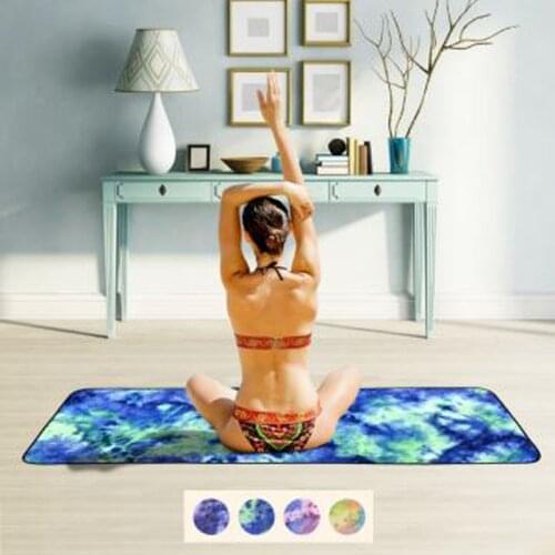 Yoga towel microfiber eco-friendly yoga non-slip towel yoga mat sports towel foldable yoga mat