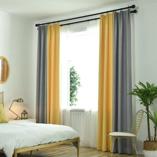 High Shading Solid Color Blackout Curtains for Living Room Bedroom Kitchen Window Treatments Drapes Soft Hand Feeling