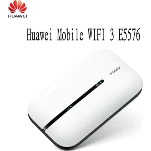 100pcs/lot free shipping Original unlocked HUAWEI E5576-855 4G LTE Mobile Hotspot 4G Pocket WiFi Router