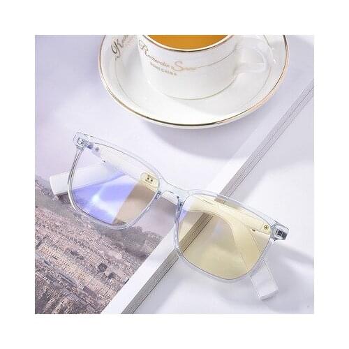 2021 new wireless smart bluetooth glasses can prevent blue light game mirror, call, listen to music, stereo headset