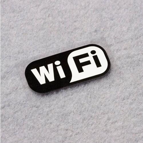 2x Car Styling Vinyl Creative Personalized WIFI Auto Body Window Tail Sticker Decals