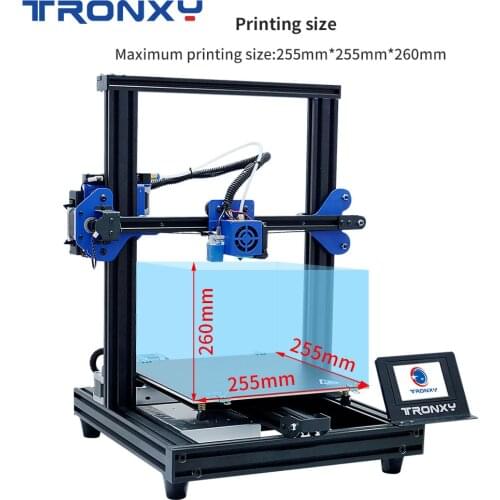TRONXY 3D Printer XY-2 Pro Upgraded Rapid Heating Auto Leveling Resume Power Failure Printing Filament Run Out Detector Titan