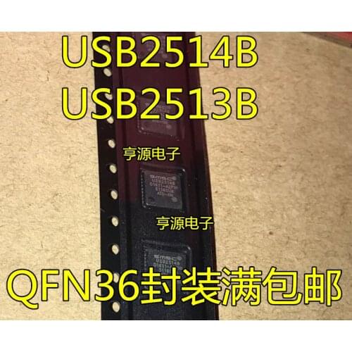 Free shipping USB2514B-AEZC USB2514 36-QFN 10PCS