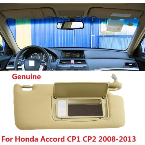 CAPQX For Honda Accord CP1 CP2 2008-13 Car Inner Sunvisor Sun Visor Antidazzle Front Windscreen Sunshield Sun Shade With Mirror