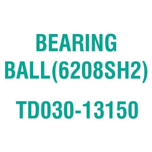 For Kubota TD030-13150 BEARING BALL(6208SH2)