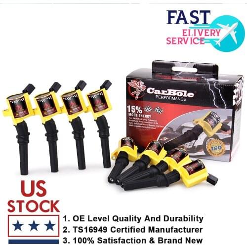 Ignition Coil Pack For Ford F150 Expedition 2000 2001 2002-2004 4.6L/5.4L HIGH PERFORMANCE Ignition Coils