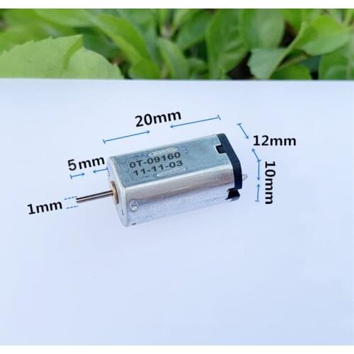 N30 Motor DC 1.5V-6V 3V 3.7V 4.2V Mini Tiny Electric Motors Engine High Ultrahigh Speed 30000RPM DIY Aircraft RC Drone Kids Toy