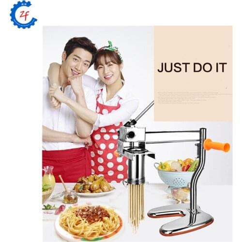 Multifunctional home manual pasta maker noodle making machine for 2/3/4/5mm noodles