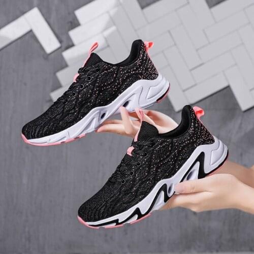 New womens new professional jogging shoes shock shovel cushion leisure sports shoes